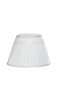 PARALUME 4061 DM.40CM BIANCO E ARGENTO ATTACCO E27