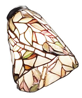 BRONZE Solo paralume Tiffany d.15cm  attacco E27