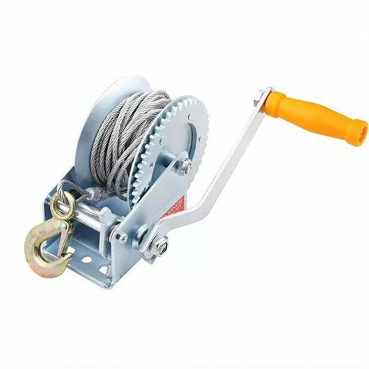 PARANCO MONTACARICHI VERRICELLO GANCIO MANUALE ARGANO 600 LB CAVO ACCIAIO 6 MT