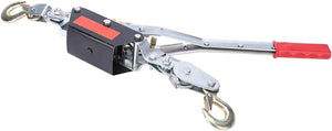 PARANCO VERRICELLO ARGANO MANUALE GANCIO TRAINO 2T 2000KG FUNE CAVO ACCIAIO