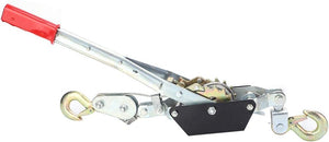 PARANCO VERRICELLO ARGANO MANUALE GANCIO TRAINO 2T 2000KG FUNE CAVO ACCIAIO