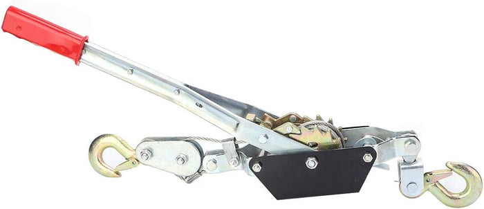PARANCO VERRICELLO ARGANO MANUALE GANCIO TRAINO 2T 2000KG FUNE CAVO ACCIAIO