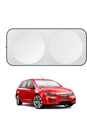 PARASOLE PER AUTO PARABREZZA ANTERIORE PIEGHEVOLE UNIVERSALE 142X67cm ART.70150