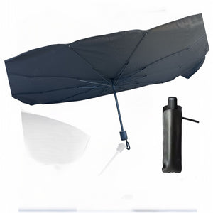 PARASOLE Per AUTO PARABREZZA ANTERIORE PIEGHEVOLE 130X75 ombrello PORTATILE