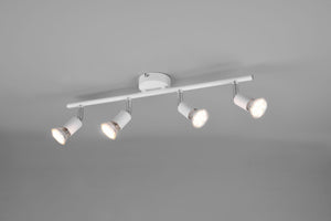 PARIS SENZA LAMPADINA BARRA 4 LUCI BIANCO ATTACCO GU10 L. 50CM