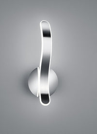 PARMA APPLIQUE LED 11W 1400lm, 4000K CROMO CON DIMMERAZIONE AD INTERRUTTORE H.39CM