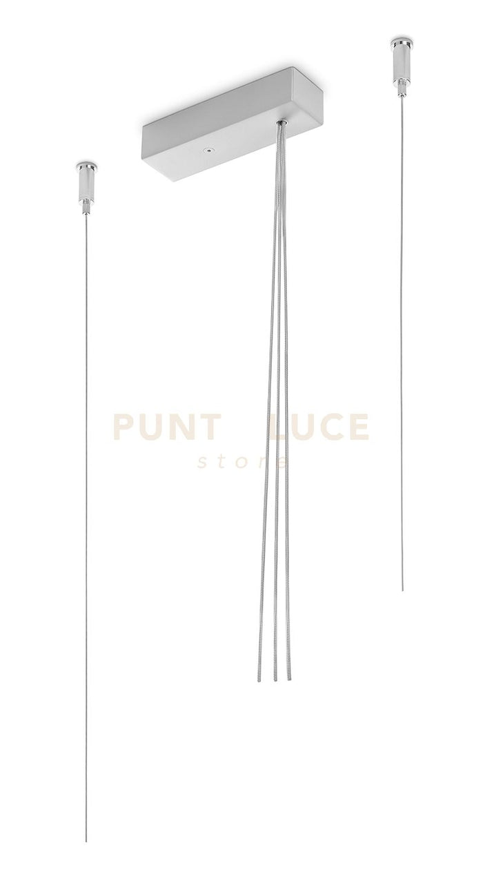 PASKISNDB - KIT SOSPENSIONE COLORE BIANCO OPACO H.2MT  PER  " GSTT37-GSTT40-GSTT41"