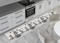 Tappeto Passatoia Cucina Antiscivolo Sottolavello Digitale Disegno Gatto Fashion - 50x115 - Gatto Fashion