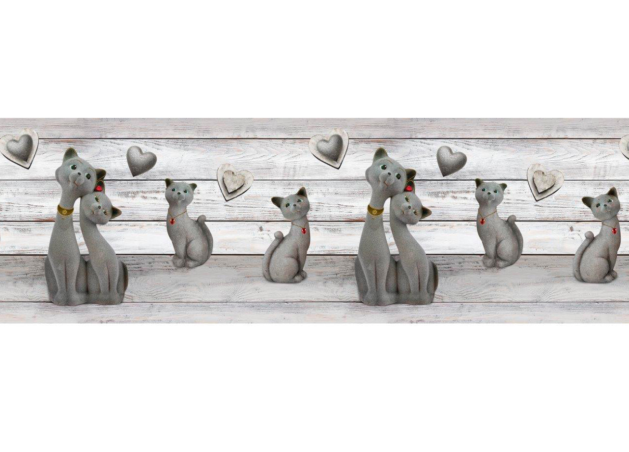 Tappeto Passatoia Cucina Antiscivolo Sottolavello Digitale Disegno Gatto Fashion - 50x115 - Gatto Fashion