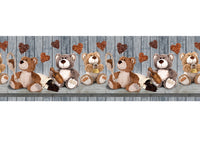 Tappeto Passatoia Antiscivolo Con Stampa Digitale Disegno Orsacchiotti - 50x230 - Orsacchiotti