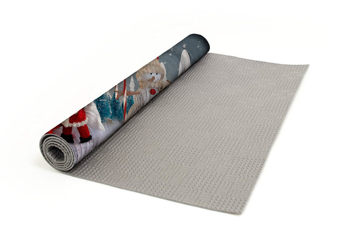 Tappeto Natale Passatoia Cucina Antiscivolo Sottolavello Digitale Pupazzo Maglia 479 - 50x50 - Pupazzo Maglia