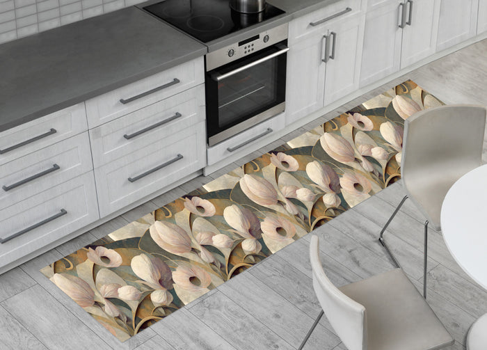 Tappeto Passatoia Cucina Antiscivolo Con Stampa Digitale Dis. Amelia 501 - 50x115 - Amelia