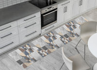 Tappeto Passatoia Cucina Antiscivolo Con Stampa Digitale Dis. Pavè 503 - 50x500 - Pav?