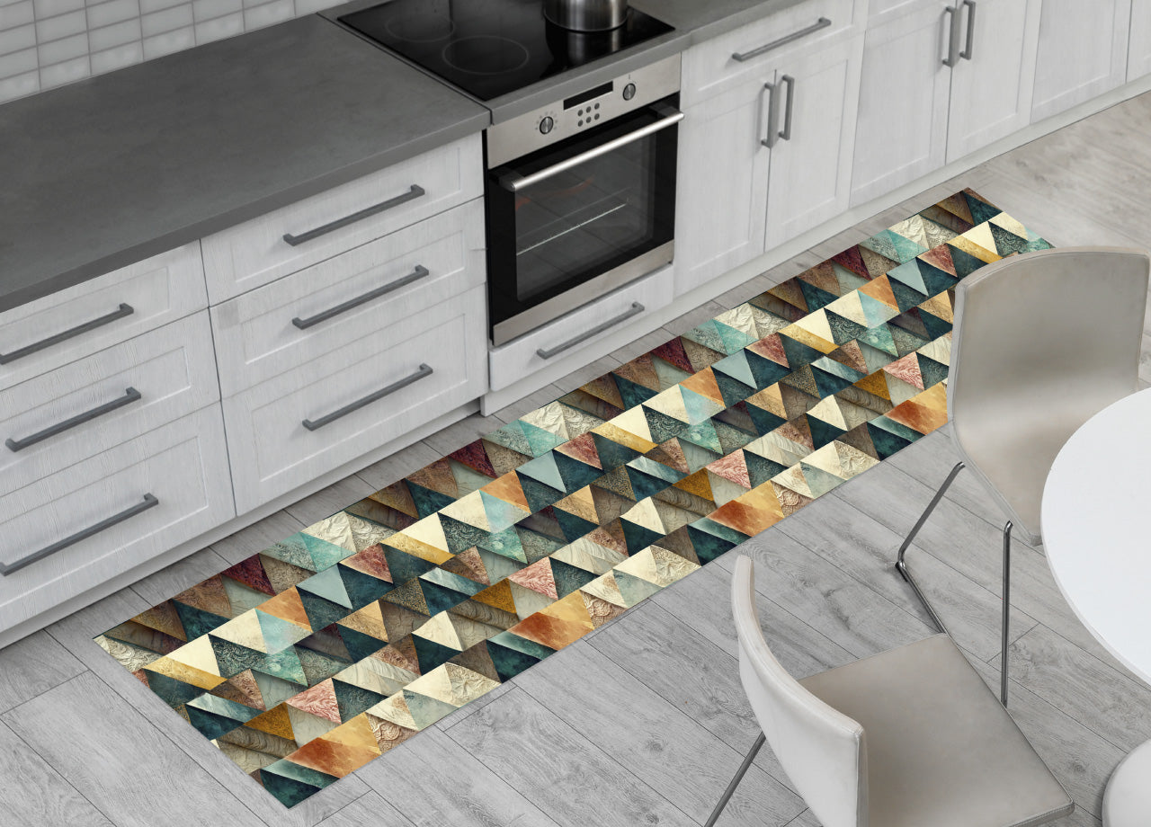 Tappeto Passatoia Cucina Antiscivolo Con Stampa Digitale Dis. Puzzle 483 - 50x115 - Puzzle