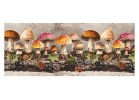 Tappeto Passatoia Cucina Antiscivolo Con Stampa Digitale Dis. Funghi 2657 - 50x115 - Funghi