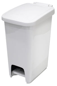 PATTUMIERA LT.16 C/PEDALE BIANCA