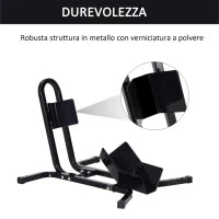Blocca Ruota Moto Regolabile su 3 Livelli da 250 kg max in Metallo, 60x55x43 cm, Nero