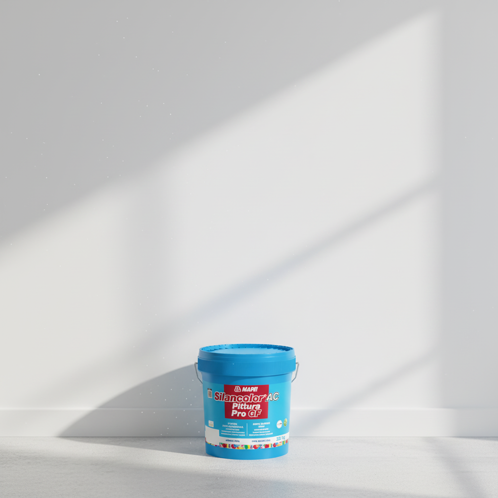 Idropittura acrilsilossanica mediterraneo ponente antimuffa per interni ed esterni *** formato 20 kg, confezione 1