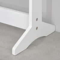 Armadietto Portagioie con Specchio Regolabile e Luci LED Bianco Caldo, 36x30x136 cm