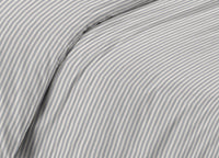 Sacco Copripiumino Piumone Letto In 100% Cotone Made Italy Vari Disegni RP - 2 Piazze - Bastoncino Grigio