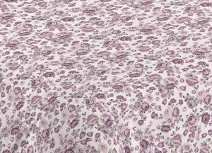 Completo Lenzuola Letto Camera In 100% Cotone Made Italy Vari Disegni RP - 1 Piazza - Susan Rosa