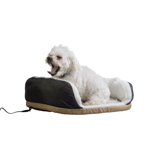 Bimar Cuccia Imbottita Riscaldante PCR1 Potenza 10W Rivestimento Sfoderabile Lavabile Grigio