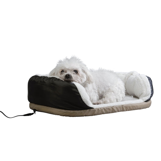 Bimar Cuccia Imbottita Riscaldante PCR1 Potenza 10W Rivestimento Sfoderabile Lavabile Grigio