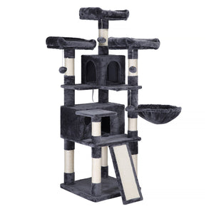 Torre gioco per gatti XXL 168 cm grigio antracite 12_0003919