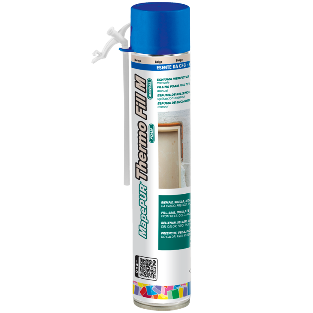 Mapepur thermo fill m schiuma poliuretanica per isolamento 750 ml
