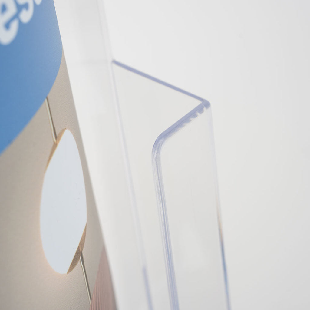 Porta depliant da banco 2 tasche A4 Verticale