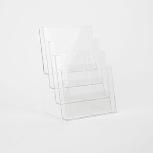 Porta depliant da banco 4 tasche A4