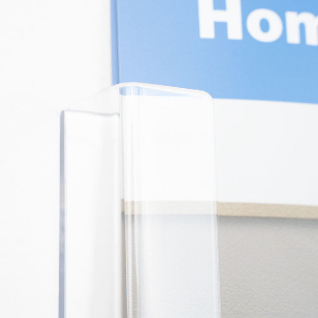 Porta depliant da parete A4 Verticale