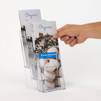 Portadepliant da parete 3 tasche 1/3 A4 Verticale