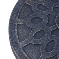 Base per Ombrellone Rotondo per Pali da Ø38 e Ø48 mm, in Resina e Acciaio, Ø45 cm, Bronzo