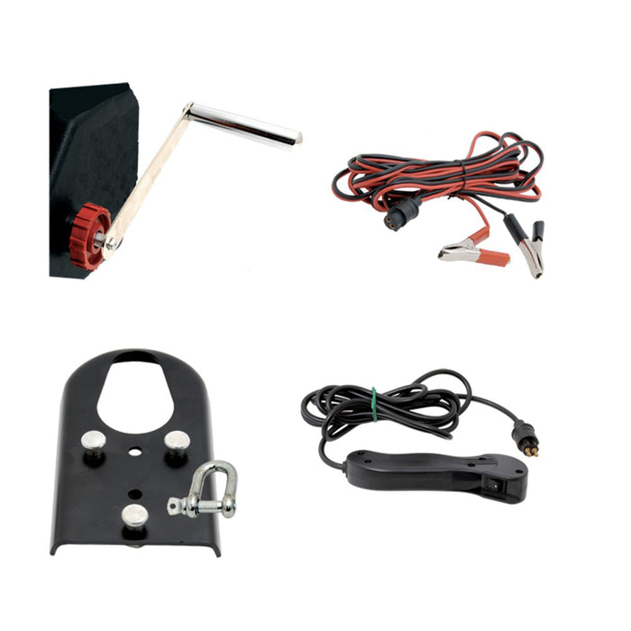 VERRICELLO ELETTRICO 12V PORTATILE 5000Kg ARGANO PARANCO RIBIMEX PE12V