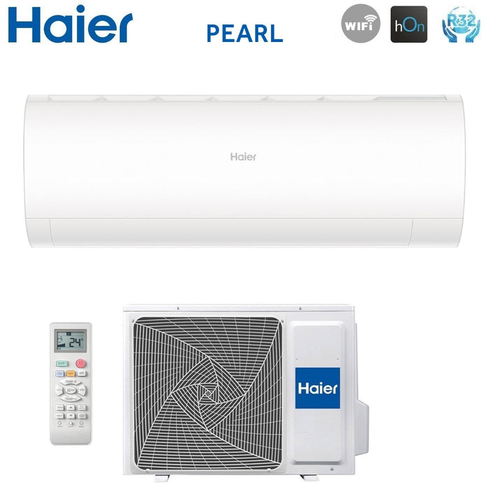 Climatizzatore Condizionatore Haier Inverter serie PEARL 12000 Btu AS35PBPHRA-PRE R-32 Wi-Fi Integrato A+++/A++