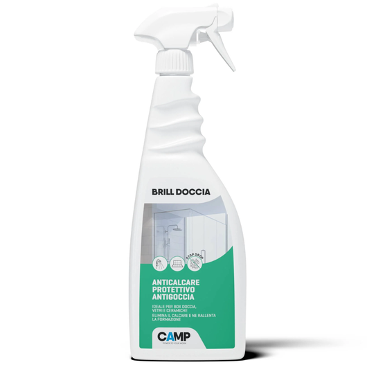 Brill doccia anticalcare protettivo antigoccia per vetri e ceramiche 750 ml