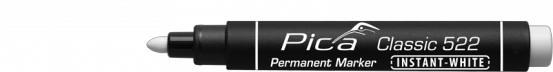 PENNARELLO PERMANENTE BIANCO INSTANT WHITE PICA CLASSIC 522