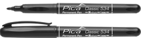 PENNARELLO PERMANENTE NERO PICA CLASSIC 534 