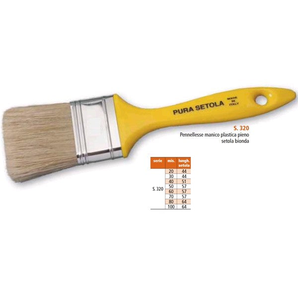 PENNELLO PIATTO MM 40