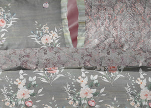 Copripiumino Double Face Matrimoniale Digitale Cotone Percalle Dis.Polvere