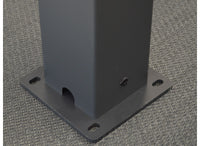 SINED Pergola Motorizzata Autoportante 3x4 in Alluminio Nero e Bianco con Lamelle Regolabili da 0 a 100gradi Sensori Solari Integrati - Modello PERGOLA-DORA-3x4