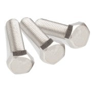 PERNO T/ESAGONALE TE TF DIN 933-M10X100-A2-70 PZ.5