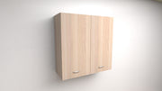 Pensile Scolapiatti H 72 X L 80 X P 33 Completo Di Scolapiatti In Acciaio Inox. Spedizione In Kit Rovere