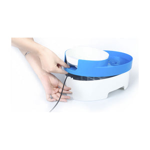 Bimar Fontanella PFC1 Gatti E Cani Dispenser Acqua 3L Filtro Carbone Attivo Ciotola ABS 0,8L