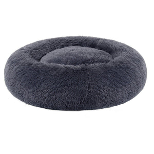 Cuccia per cani e gatti morbida 60 cm grigio scuro 12_0001122