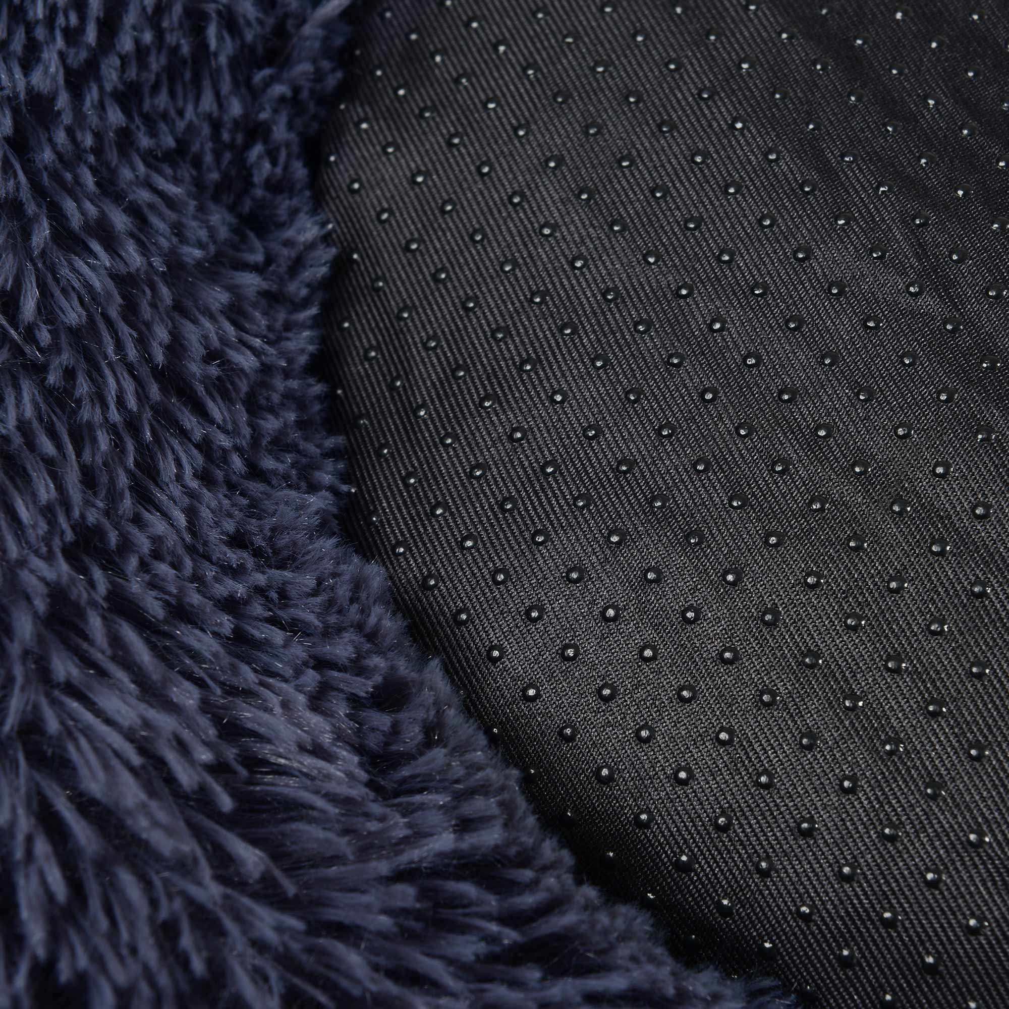 Cuccia per cani e gatti morbida 60 cm grigio scuro 12_0001122