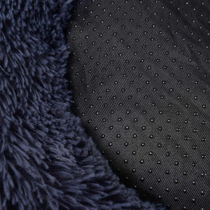 Cuccia per cani e gatti morbida 60 cm grigio scuro 12_0001122