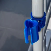 Carrello per Pulizie Professionale Multiuso con 4 Secchi Rotelle Borsa di Tela 118 × 73 × 103cm