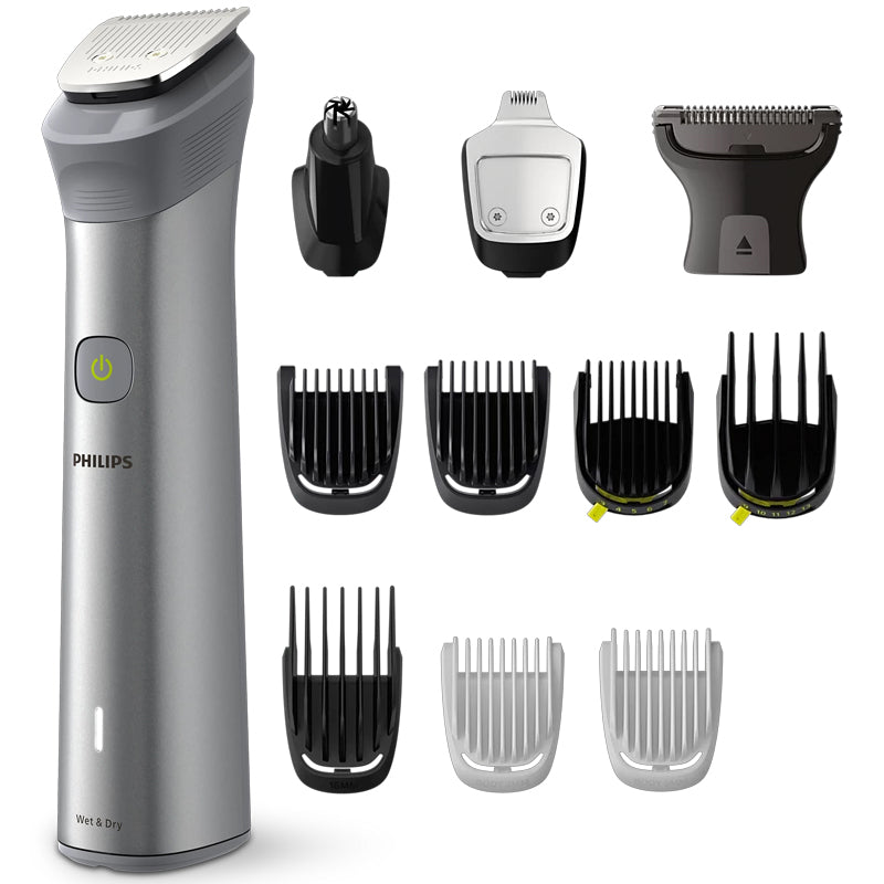 PHILIPS ALL IN ONE TRIMMER SERIE 5000 (MG5950/15) - RASOIO ELETTRICO - RIFINITORE DI PRECISIONE 12 IN 1